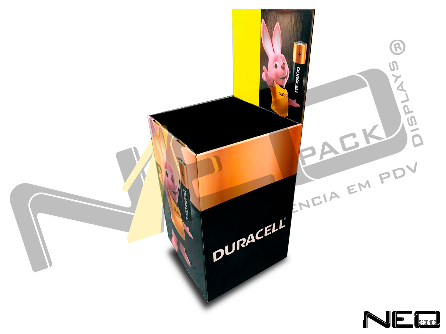 display de papelão expositor site_neopack_display_cestao_duracell_p