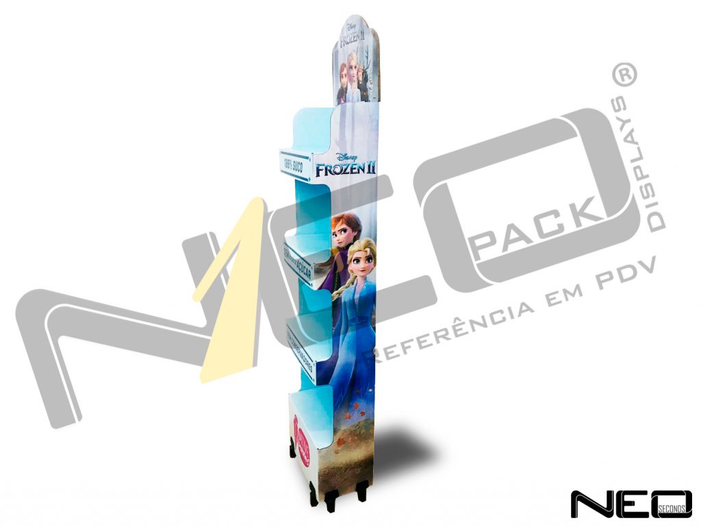 display de papelão expositor site_neopack_display de chao_frozen