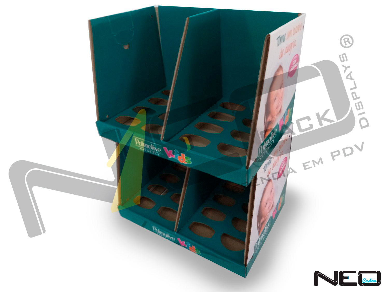 display de papelão expositor site_neopack_produtos_organizadores_goldola_palmolive-1500x1126
