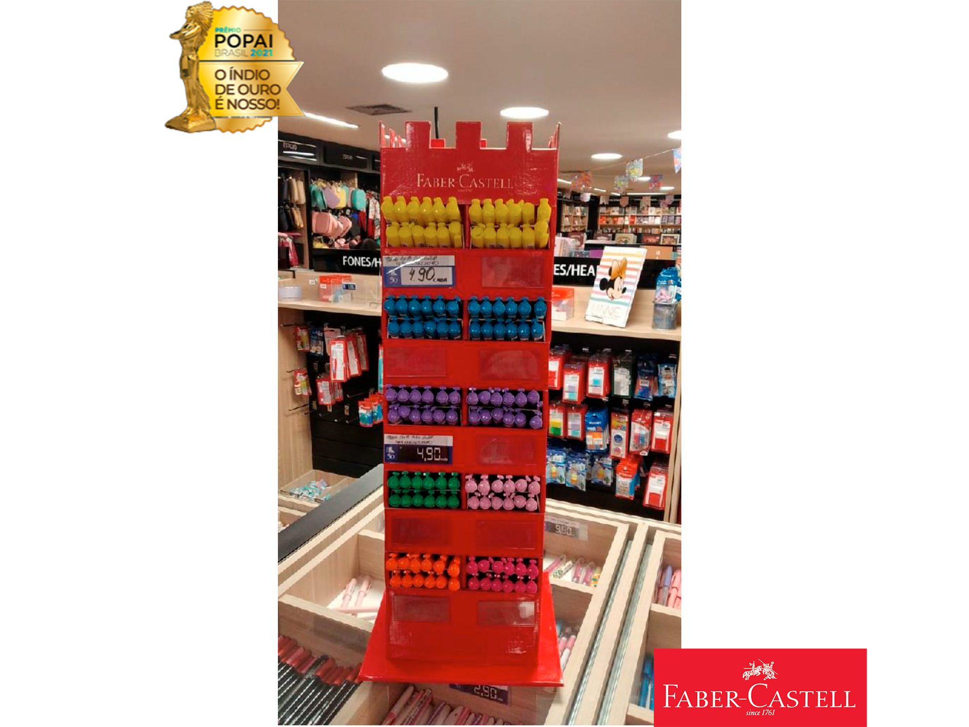 Projetos Especiais de Displays e Peças de Merchandising - Temporário